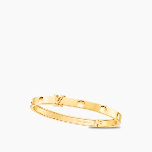 Empreinte Bangle, Yellow Gold