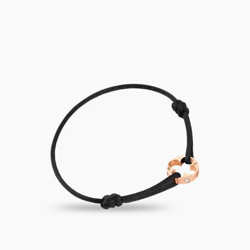 Empreinte Bracelet, Pink Gold And Diamonds