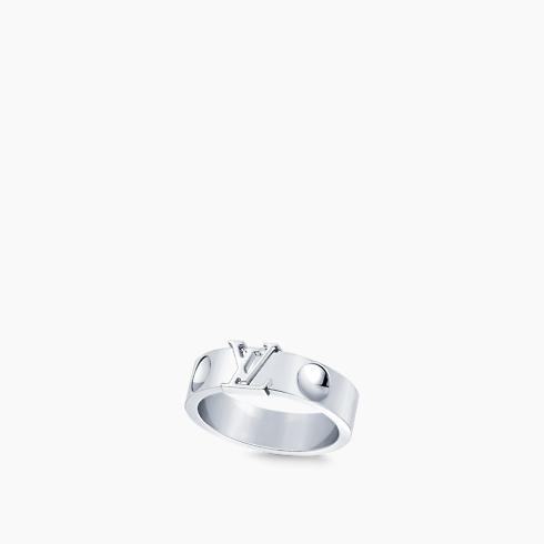 Empreinte Ring, White Gold