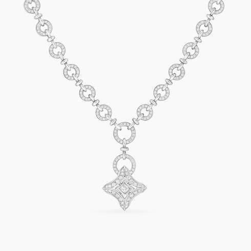 Ever Blossom Pendant, White Gold & Diamonds