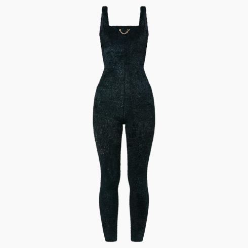 Fuzzy Knit Bodysuit