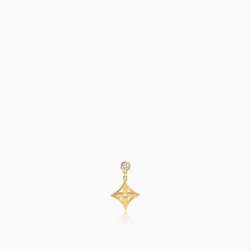 Idylle Blossom Ear Stud, Yellow Gold And Diamond - Per Unit