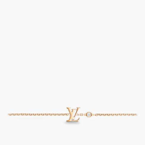 Idylle Blossom LV Bracelet, Pink Gold and Diamond