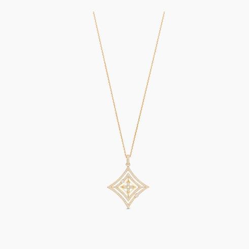 Idylle Blossom Medallion, Yellow Gold And Diamonds