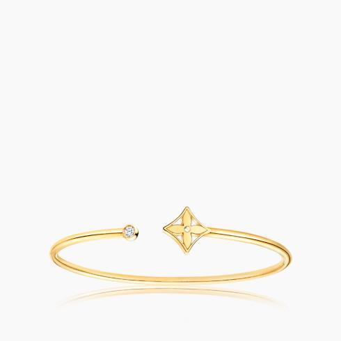 Idylle Blossom Twist Bracelet, Yellow Gold