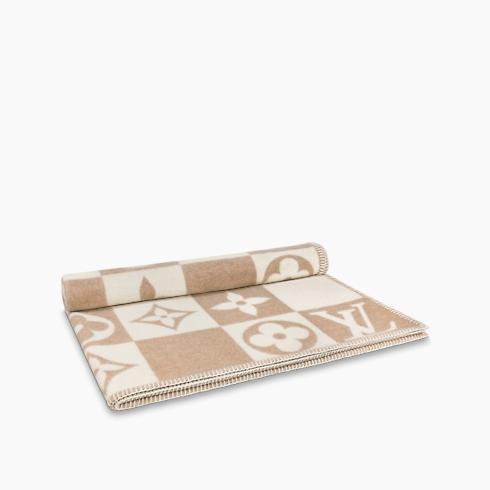 Lv Checkmate Blanket