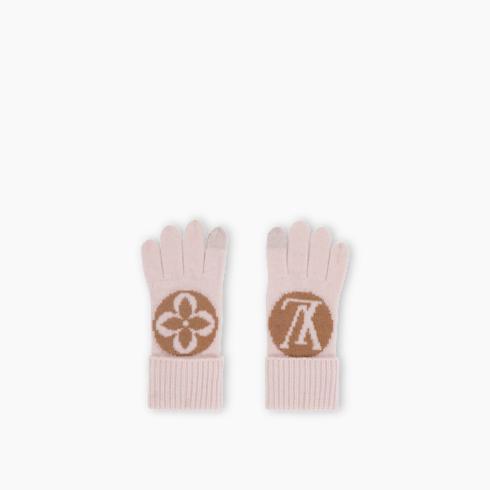 Lv Medallion Gloves