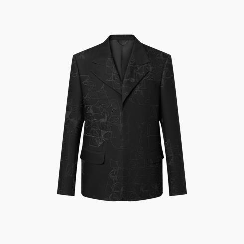 Lv Music Line Tuxedo Jacket