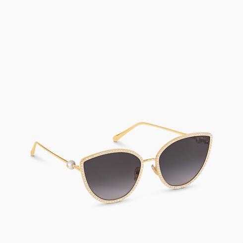 Lv Pearl Cat Eye Sunglasses