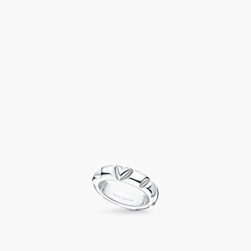 LV Volt Multi Ring, White Gold