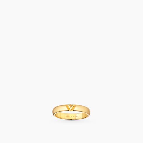 LV Volt Multi Wedding Band, Yellow Gold
