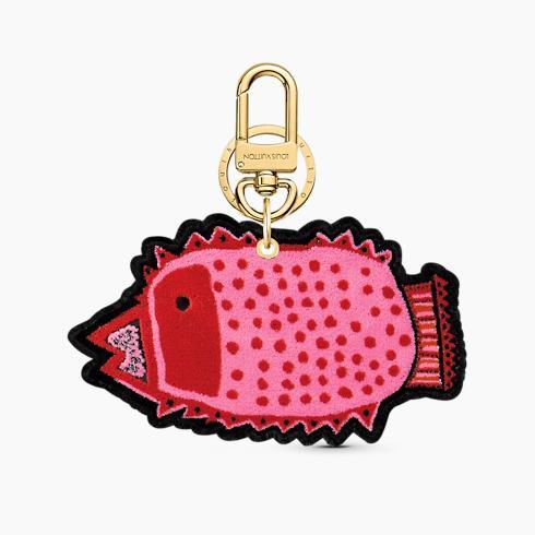 Lv X Yk Fish Key Ring