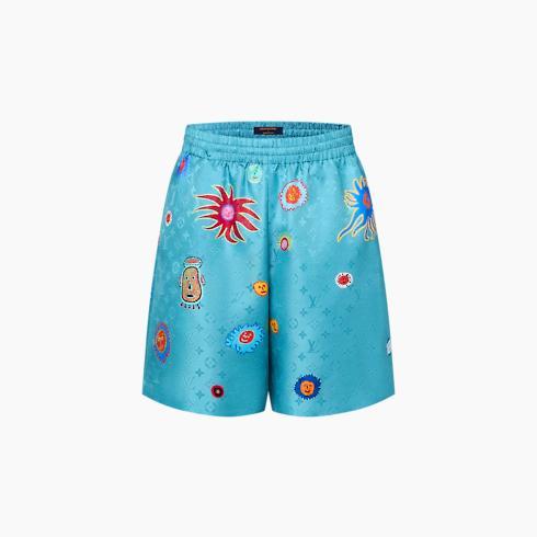 Lv X Yk Monogram Faces Short
