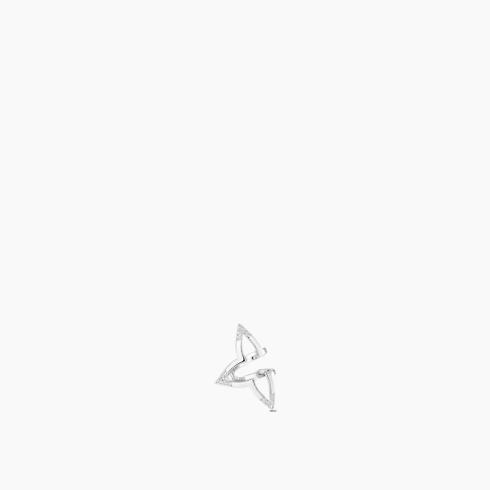 Louis Vuitton Blossom Earcuff, White Gold and Diamonds