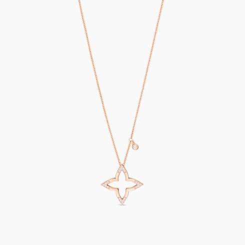 Louis Vuitton Blossom Pendant, Pink Gold and Diamonds