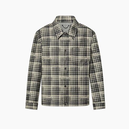 Louis Vuitton Checked Denim Overshirt