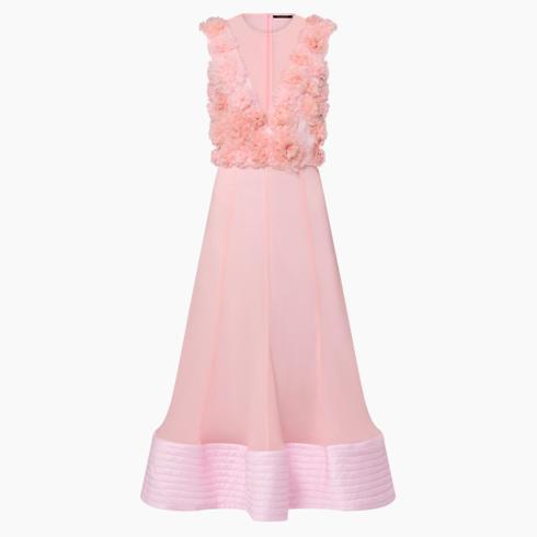 Mermaid Hem Flower Gown