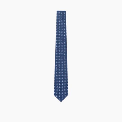 Monogram Double Dots Tie