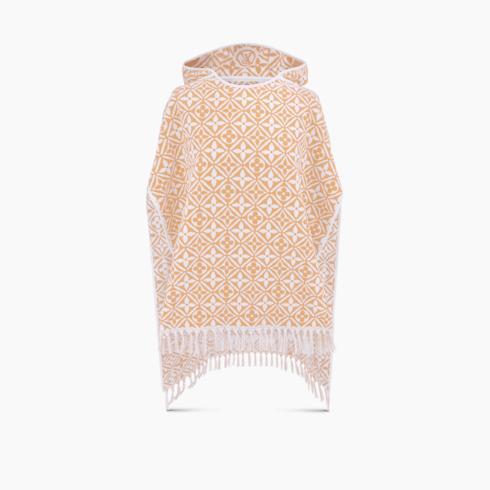 Monogram Flower Tile Beach Cape