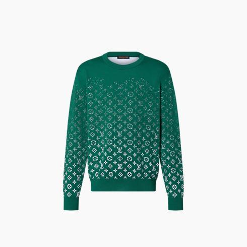 Monogram Gradient Cotton Crewneck