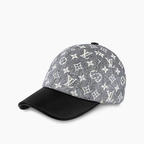 Monogram Jacquard Denim Cap