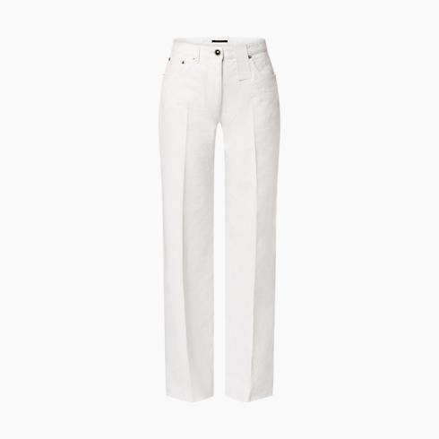 Monogram Jacquard Jeans