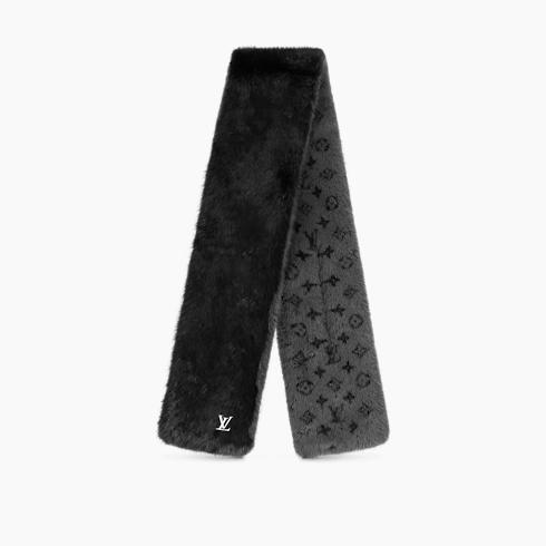 Monogram Reverso Fur Scarf