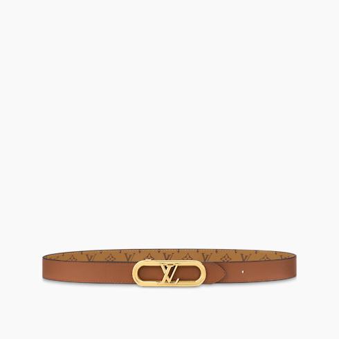 My Lv Chain 25mm Reversible Belt