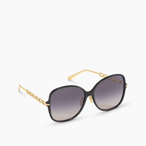 My Lv Chain Two Square Sunglasses