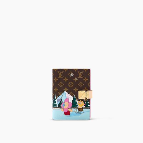 Paul Notebook Cover Ice Skating Xmas