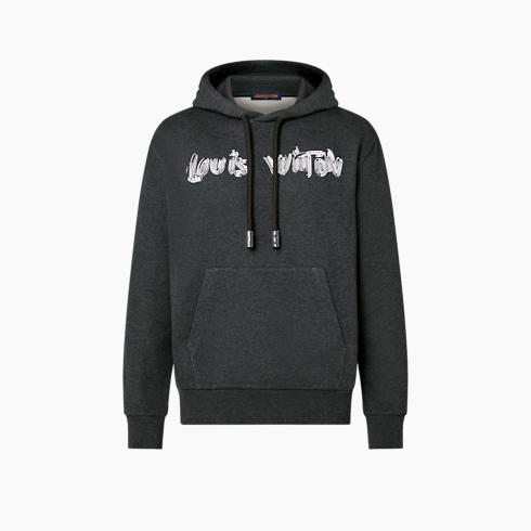 Printed Cotton Hoodie