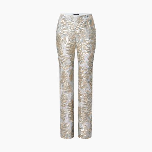 Scale Sequin Tailored Pants