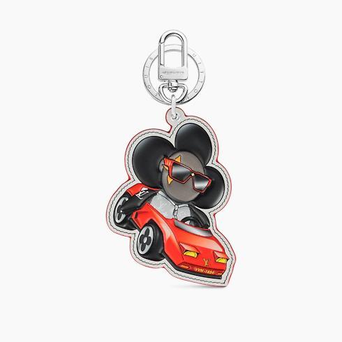 Sporty Car Vivienne Bag Charm & Key Holder