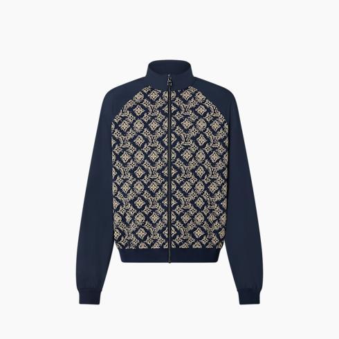 Technical Cotton Zipped Track Top