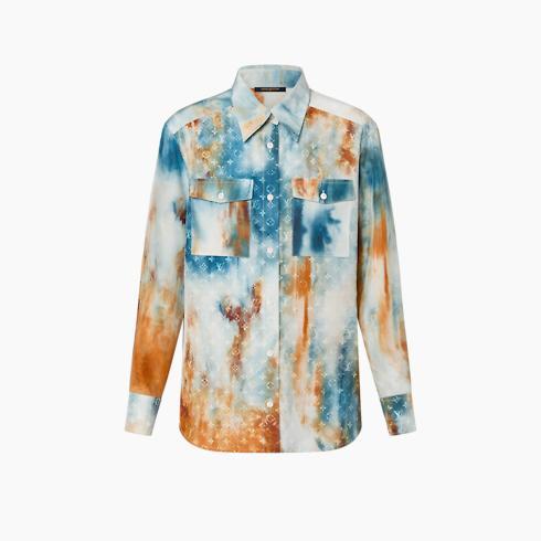 Tie Dye Monogram Shirt
