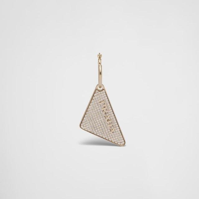 Crystal Logo Jewels right earring
