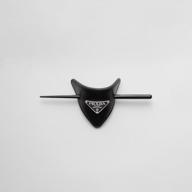 Leather Hair Clip