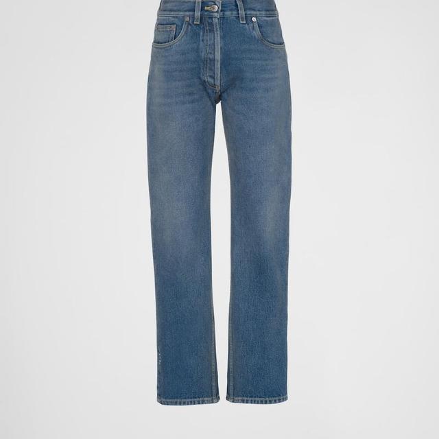 Organic Denim Five-Pocket Trousers