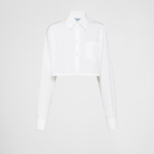 Poplin Cropped Shirt