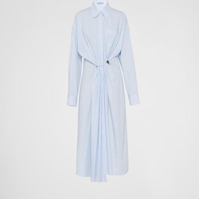 Poplin Jacquard Dress