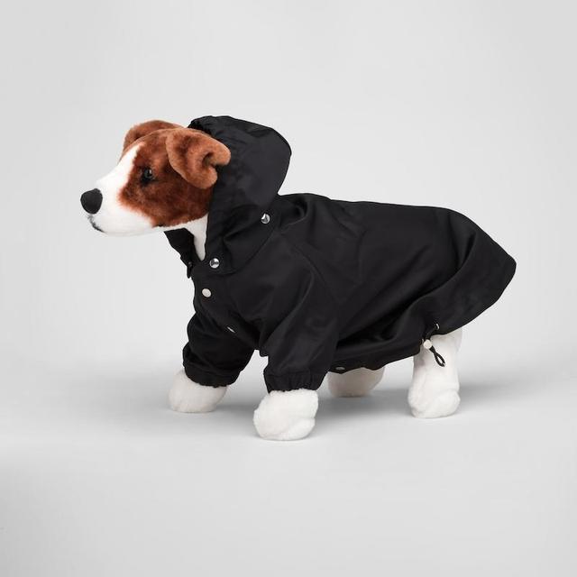 Re-Nylon Dog Raincoat With Hood