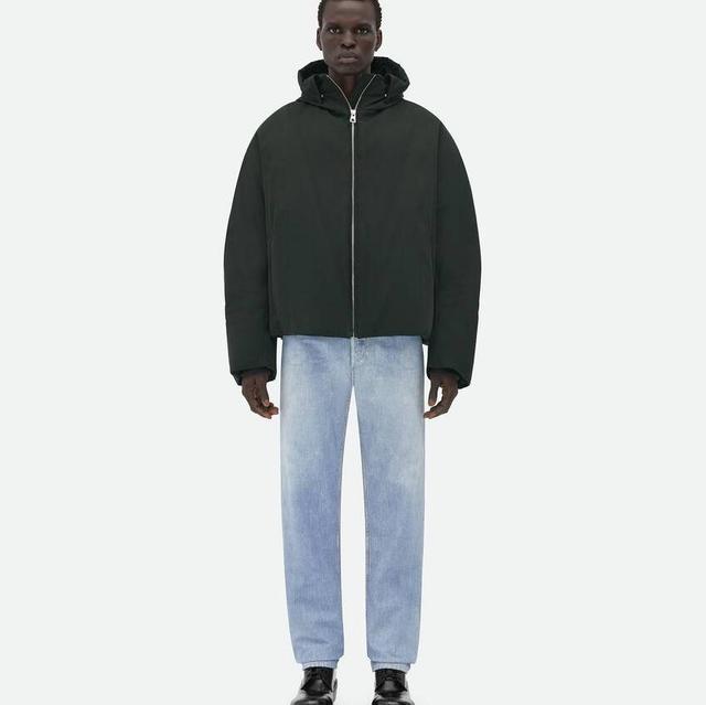 Cotton Twill Puffer Jacket