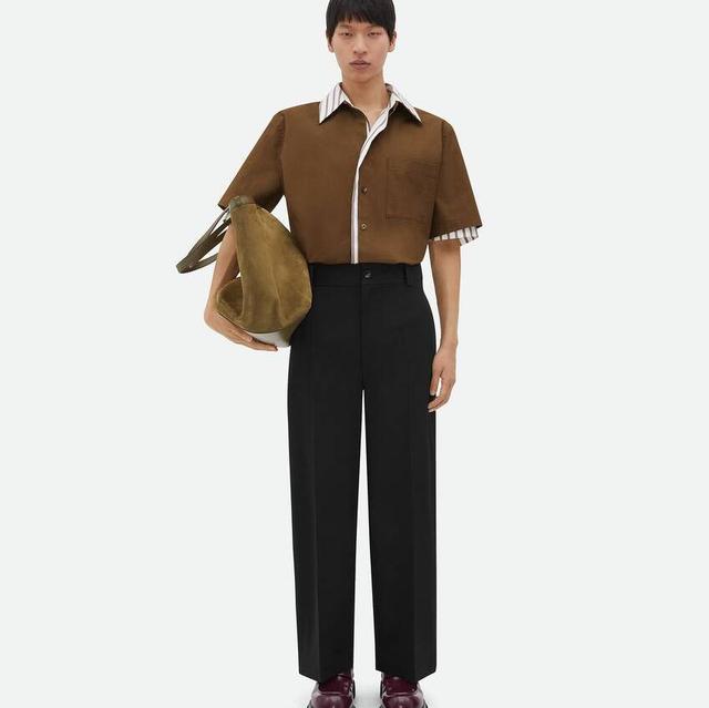 Double Layer Cotton and Silk Shirt