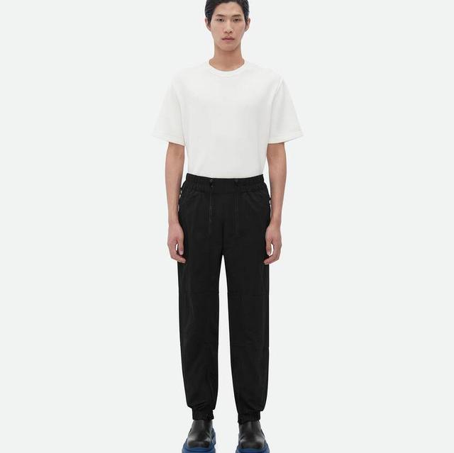 Zipped Nylon Pants