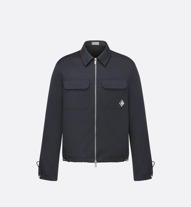 Cd Diamond Zipped Blouson