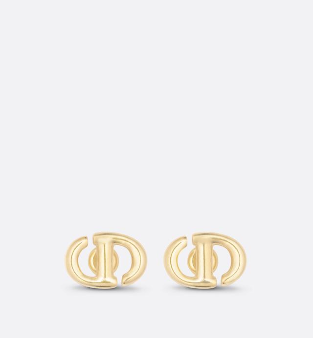 Cd Navy Stud Earrings