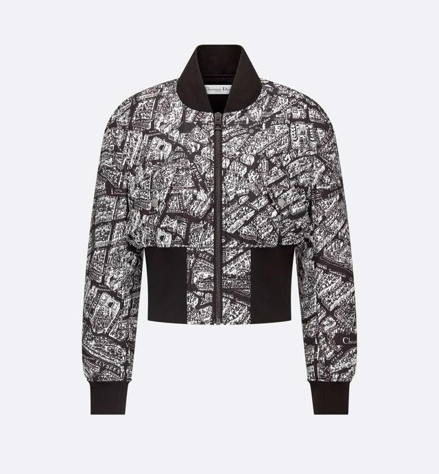 Cropped Bomber Jacket