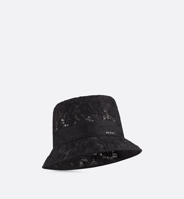 D-Bobby D-Lace Macramé Small Brim Bucket Hat
