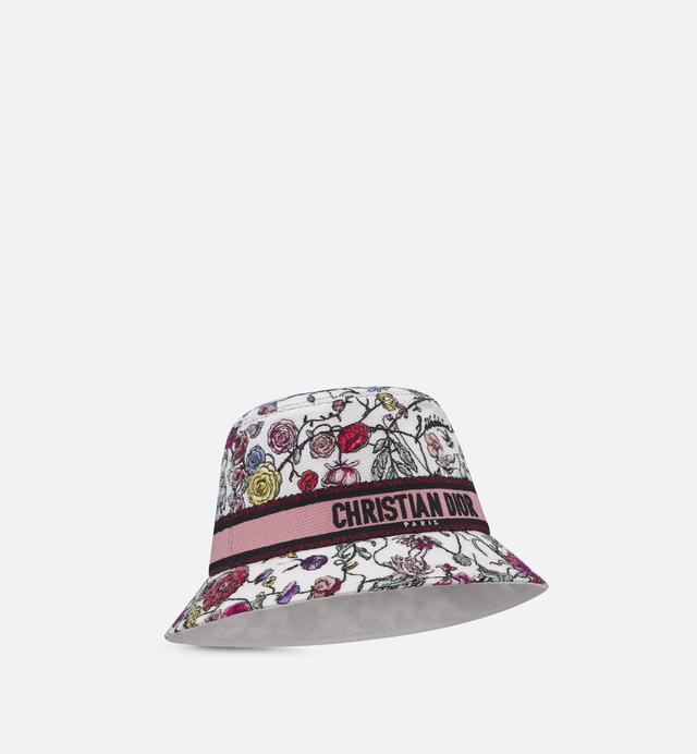 D-Bobby Florilegio Small Brim Bucket Hat