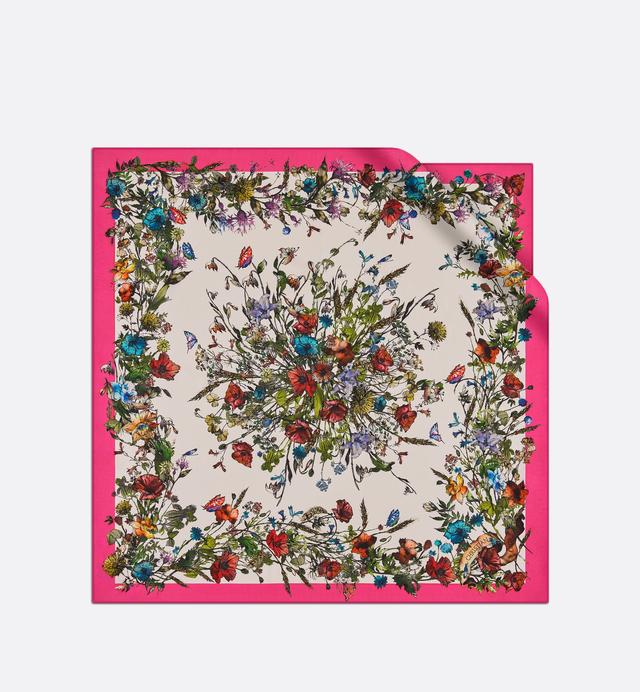D-Millefiori 90 Square Scarf